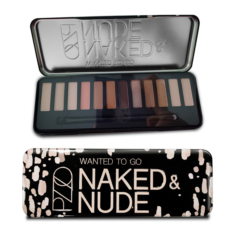 Paleta Petrizzio Sombras Wanted To Go Naked Nude Espol