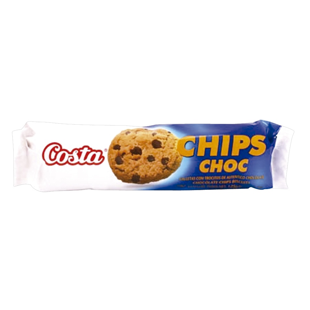 Galleta Choco chips Costa 125gr – ESPOL